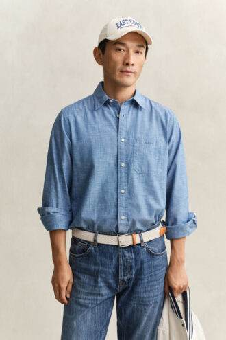 Chemise en chambray