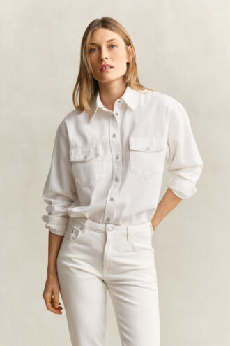 Chemise en denim