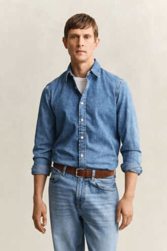 Chemise en denim