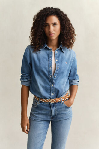 Chemise en denim