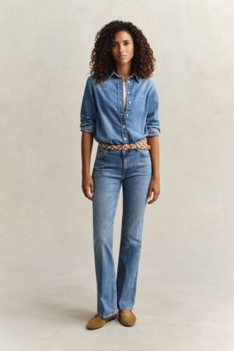 Chemise en denim