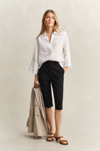 Chemise en lin à enfiler