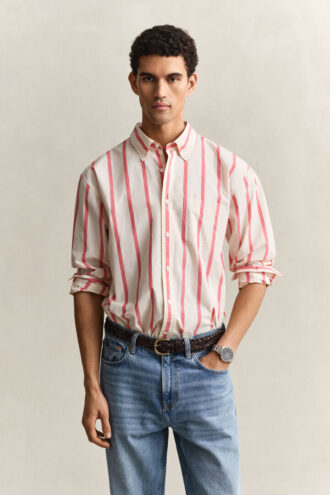 Chemise en popeline rayée Heritage