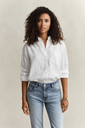 Chemise indigo