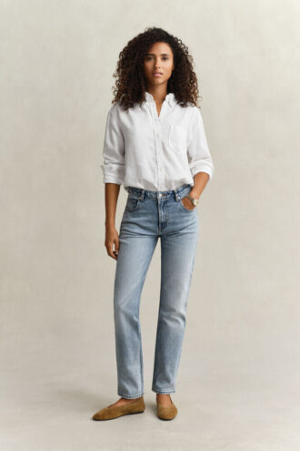 Chemise indigo
