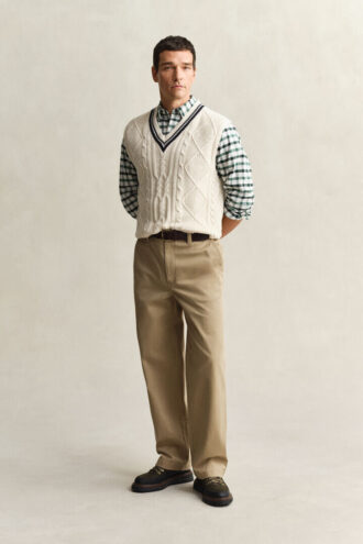 Chemise Oxford à carreaux, coupe classique