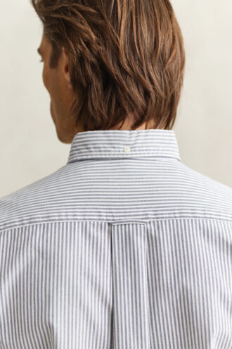 Chemise Oxford classique à rayures Banker