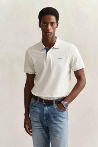 Chemise Piqua contrastée