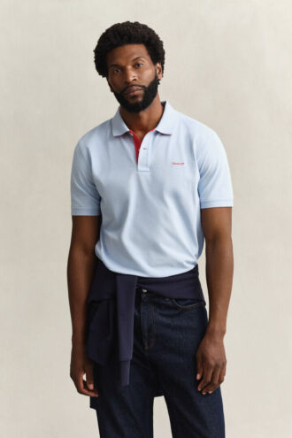 Chemise Piqua contrastée