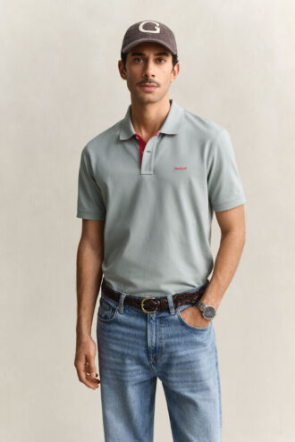 Chemise Piqua contrastée