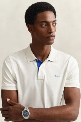 Chemise Piqua contrastée