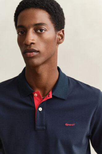 Chemise Piqua contrastée