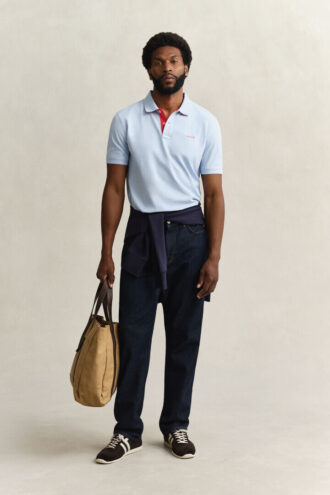 Chemise Piqua contrastée