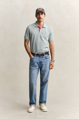 Chemise Piqua contrastée