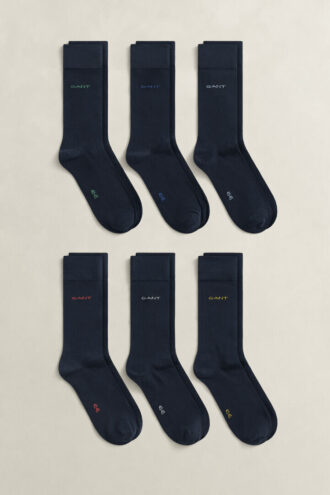 Lot de 6 paires de chaussettes en coton doux