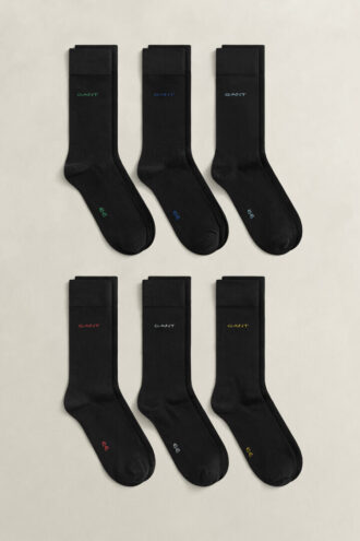 Lot de 6 paires de chaussettes en coton doux